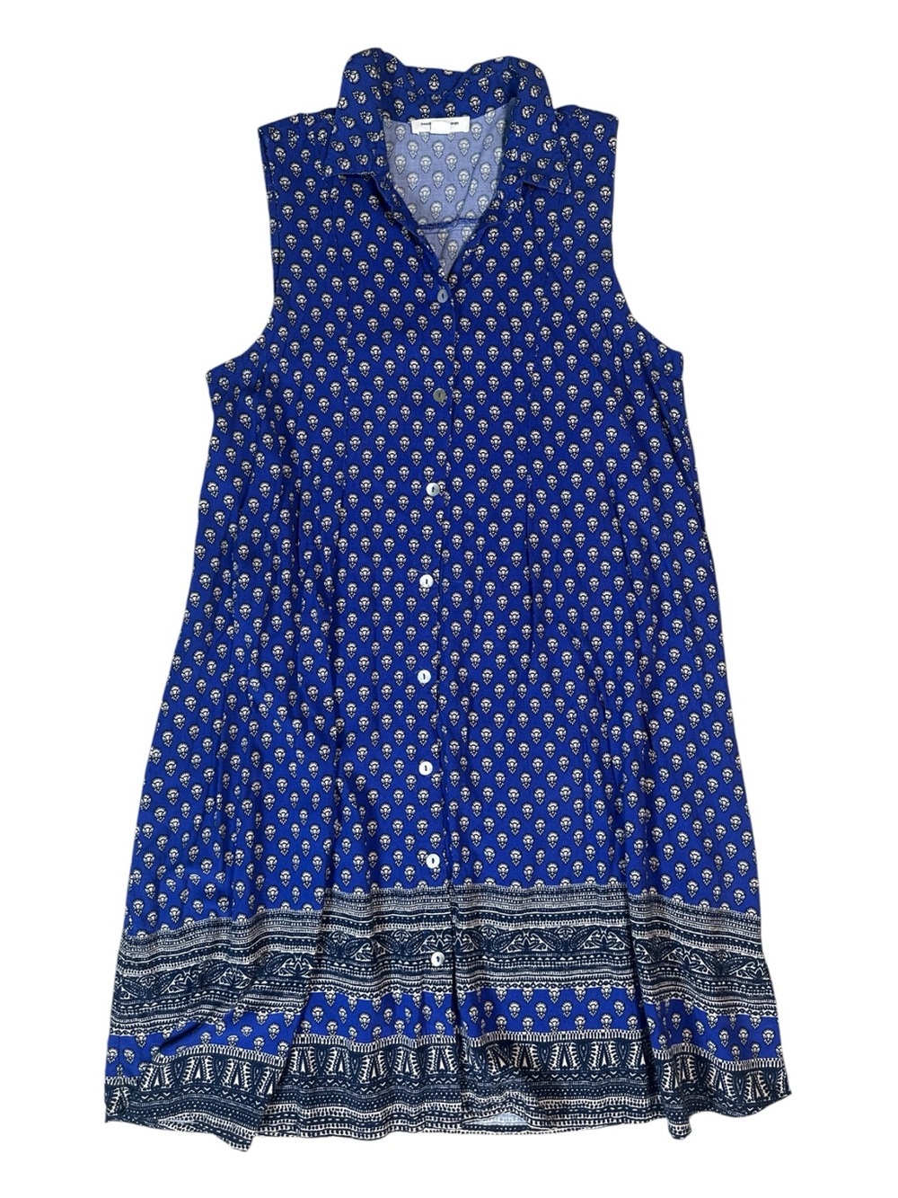 Beachlunchlounge Dress Blue & Black Size Small